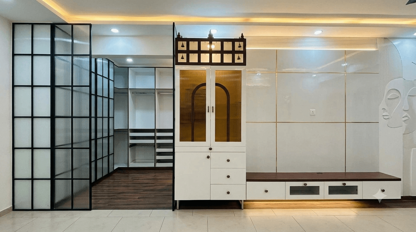 Bespoke wardrobe interior